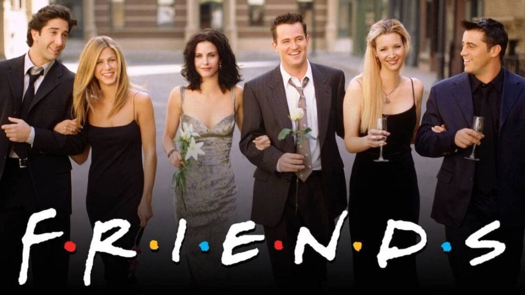 Netflix美劇推薦二、《六人行 Friends》共 10 季